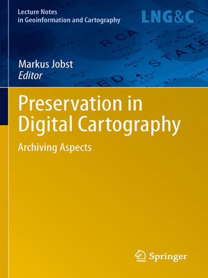 cover image of Preservation in Digital Cartography